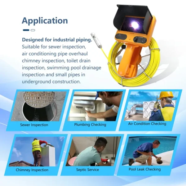 7DH2-DC1-Pipe Inspection Camera - Image 7